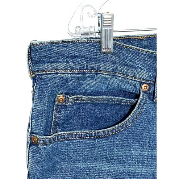 Lee Jeans Regular Fit Tapered Leg Fuel Medium Blue Mens 42 x 32 NWT Stretch - Picture 5 of 12